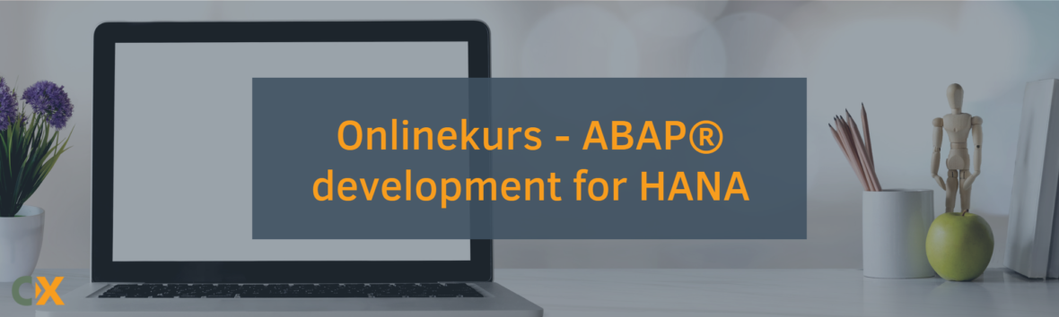 Onlinekurs ABAP development for HANA