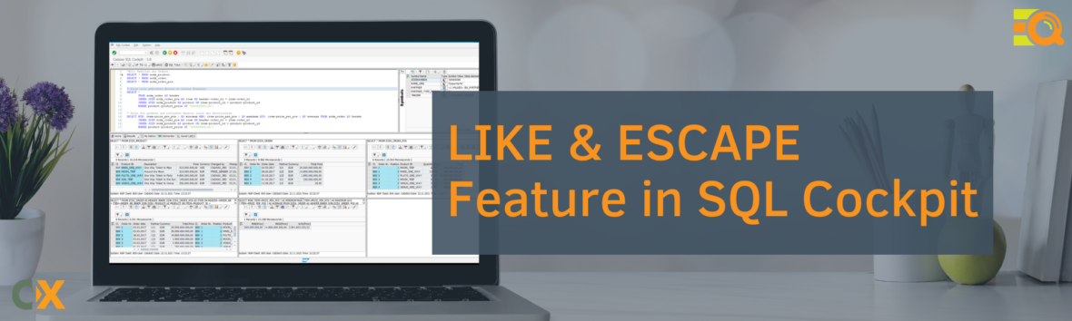 LIKE & ESCAPE Feature in SQL Cockpit