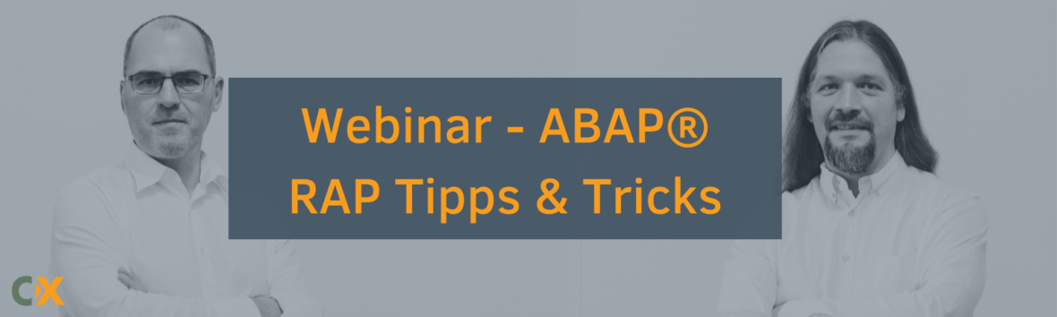 ABAP RAP - Tipps & Tricks